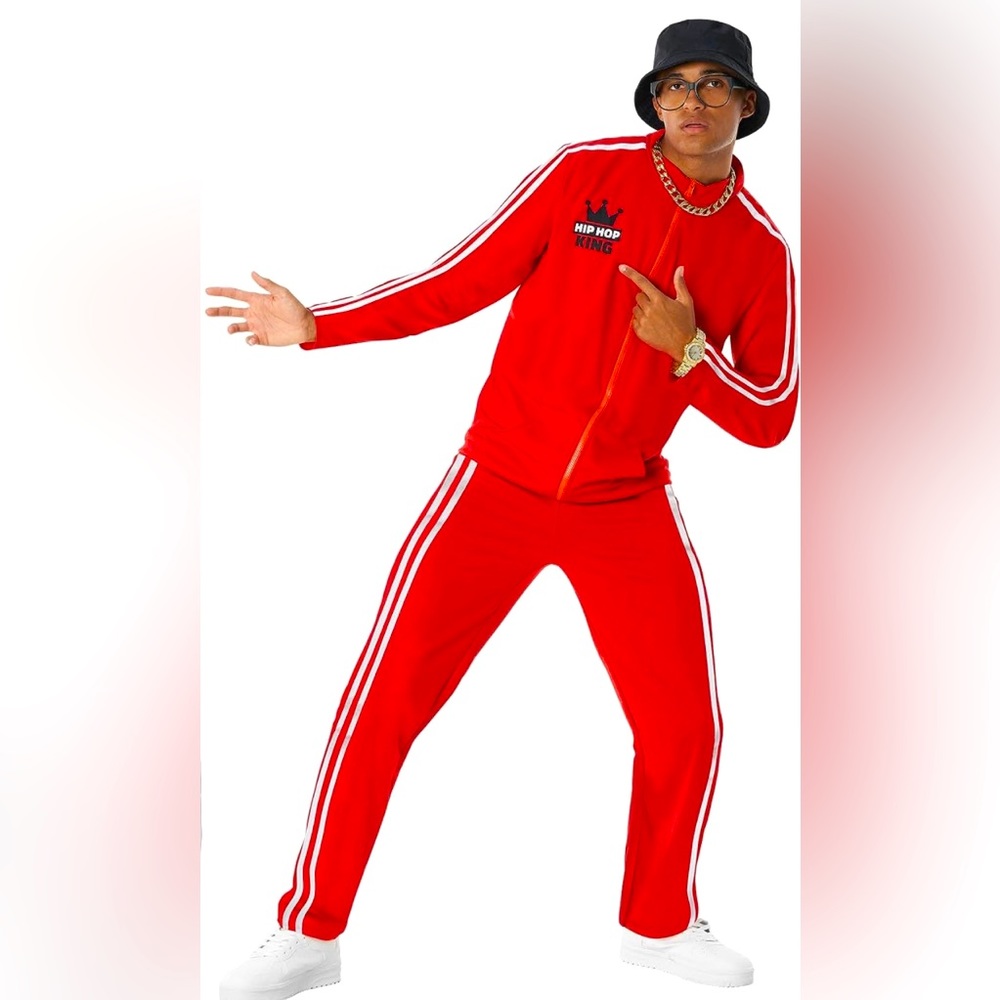 80s and 90s style men’s hip hop costume
